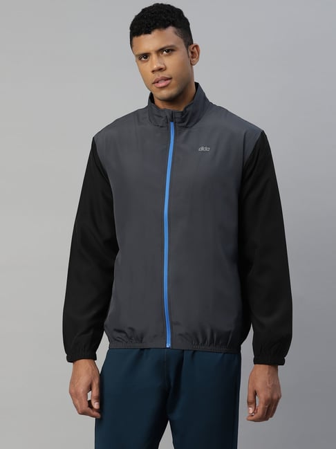 Dida Graphite Polyster Regular Fit Sports Jacket-picture-29