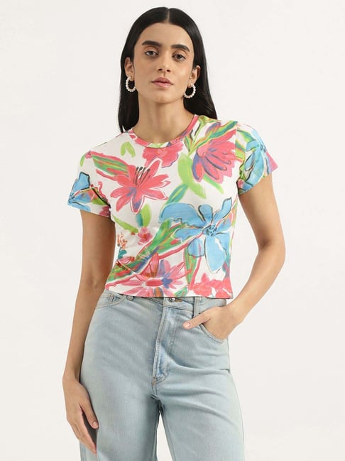 United Colors of Benetton Multicolored Printed Top-picture-47