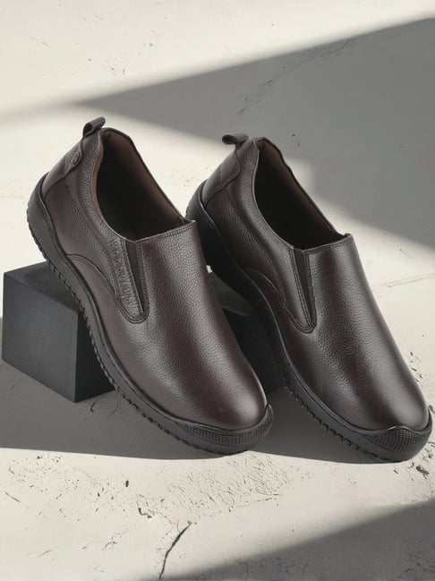 Price History of Woodland Men's Brown Formal Loafers from TatacliQ