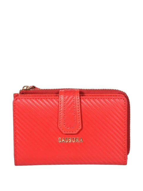 SASSORA Iris Casual Leather Bi-Fold Wallet for Women-picture-14