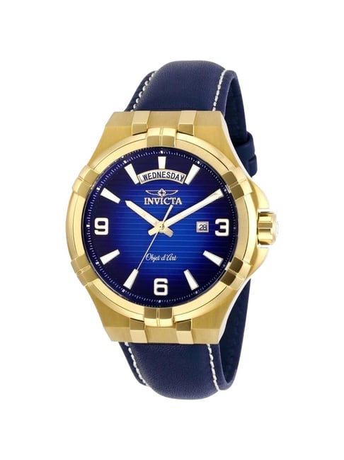 invicta 30185 objet d art analog watch for men