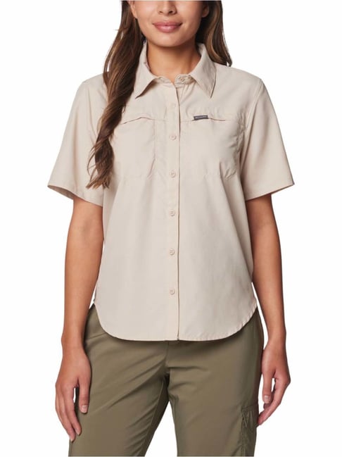 Columbia Womens Beige Omni-Shade Silver Ridge 3.0 Shirt-picture-39