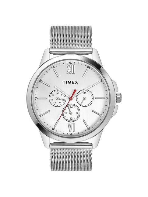Timex Stainless Steel Mesh Bracelet Watch Transcend™ 31mm