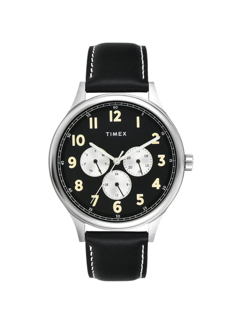 Timex Men Black Round Dial Analog Watch - TWEG184SMU17-picture-27