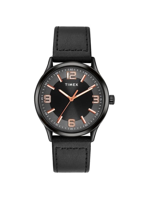 Timex Men Black Round Dial Analog Watch - TWTG65SMU01-picture-39