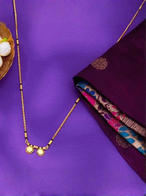 Gold Mangalsutra Mk Ghare Jewellers Mangalsutra Designs Mk Ghare