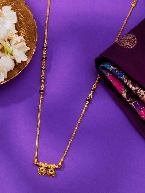 P.N.Gadgil Jewellers 22KT (916) BSI Hallmarked Yellow Gold Vatsalya Wati Mani Mangalsutra