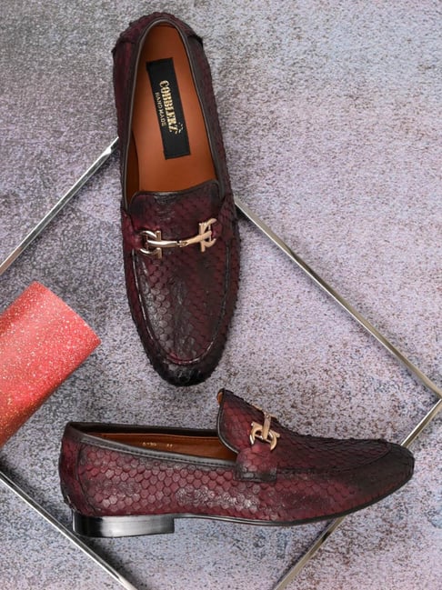 Cobblerz Men's Maroon Casual Loafers-picture-29