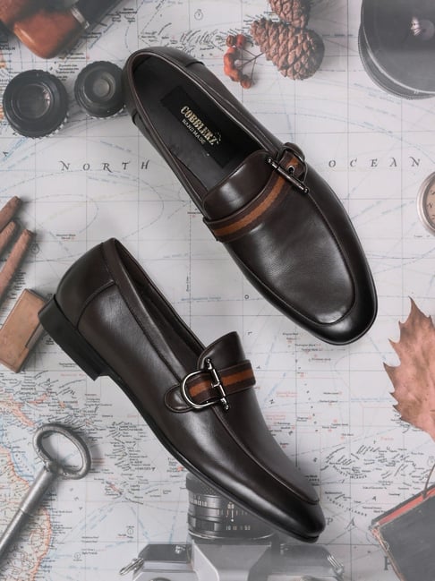 Cobblerz Men's Coffee Formal Loafers-picture-23