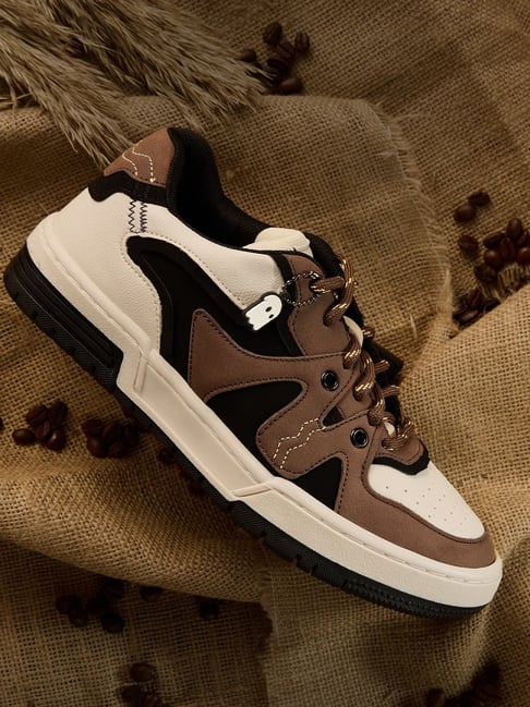 The Souled Store Women's Urban Blaze Mocha Sneakers