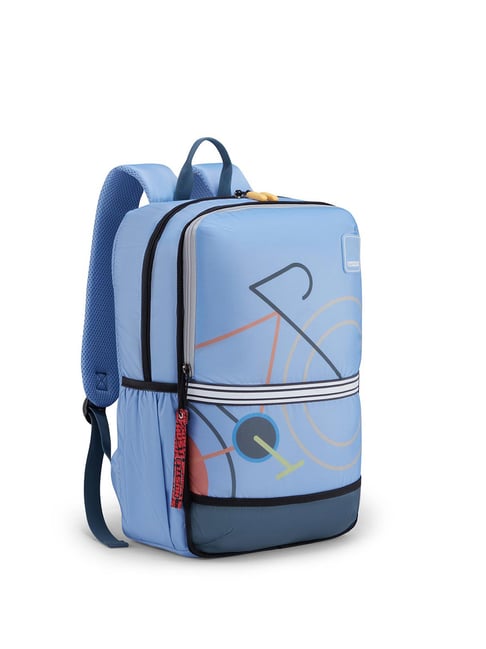 American Tourister Blue Unisex School Backpack