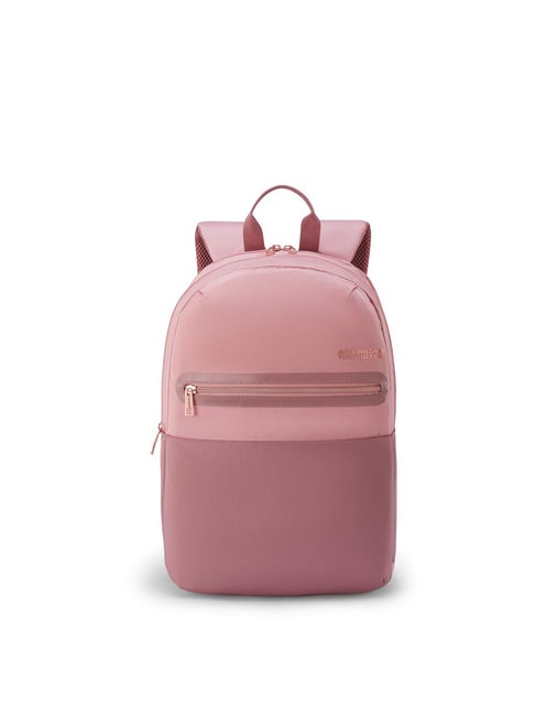 American Tourister Pink Women College and Office Backpack