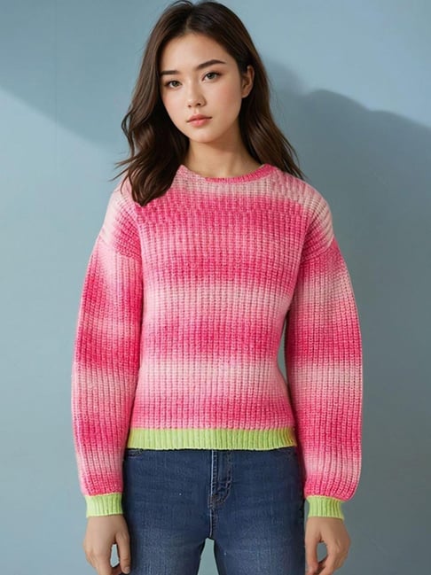 Kotty Pink Ombre Sweater-picture-11