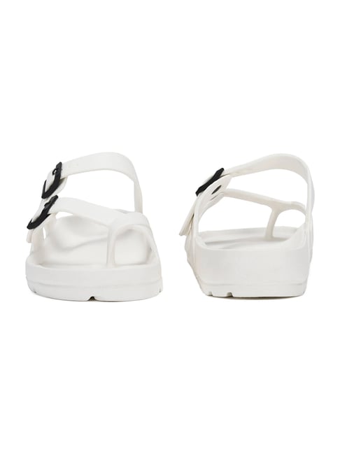 Buy Paragon Men's White Toe Ring Sandals for Men at Best Price
