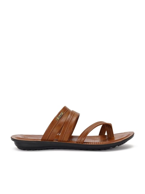 Buy Paragon Men's Tan Toe Ring Sandals for Men at Best Price