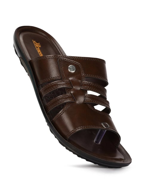Buy Paragon Men's Brown Toe Ring Sandals for Men at Best Price