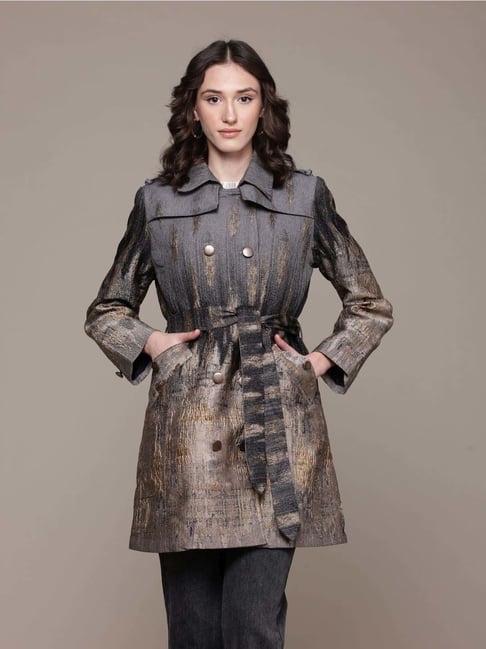 Label Ritu Kumar Grey Phoebe Coat-picture-45