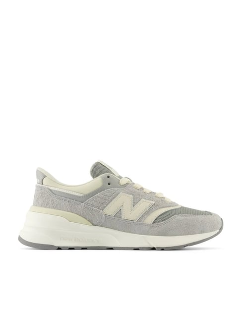 New Balance Men's 997 Concrete Grey Casual Sneakers