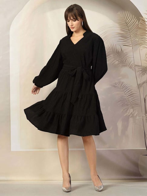 Melon By plusS Black A-Line Dress-picture-39