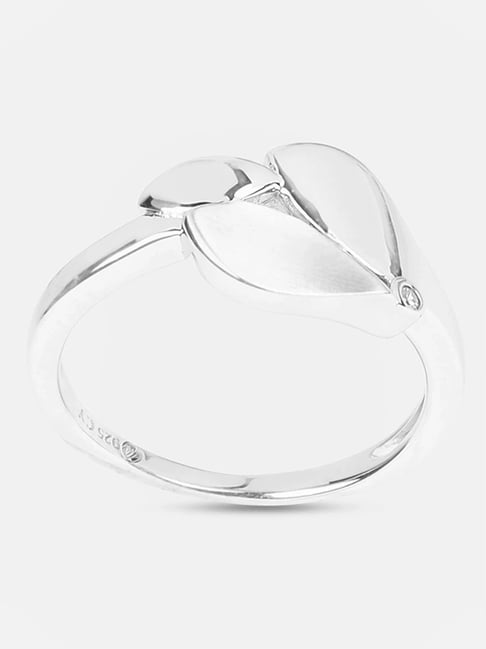 Buy Mia by Tanishq Artful Harmony Silver Finger Ring Online At