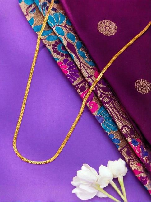 P.N.Gadgil Jewellers 22KT (916) BIS Yellow Gold Everyday Elegance Chain for Unisex