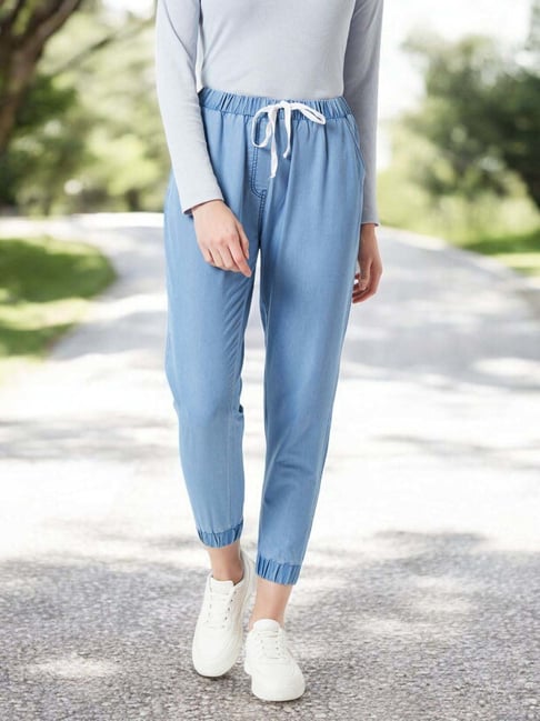 clothing womens joggers without cuffs