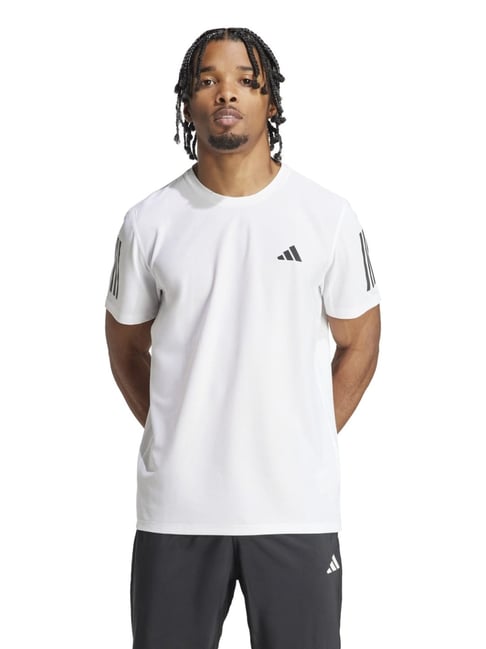 Adidas White Regular Fit Sports T-Shirt-picture-19