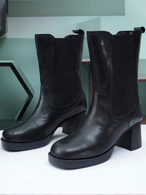 Nico Nerini Women's Black Chelsea Boots