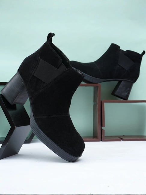 Nico Nerini Women's Black Chelsea Boots