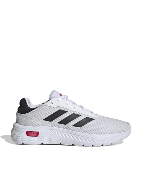 Grey Adidas Cloudfoam Ultimate White Mens Adidas Men's CLOUDFOAM