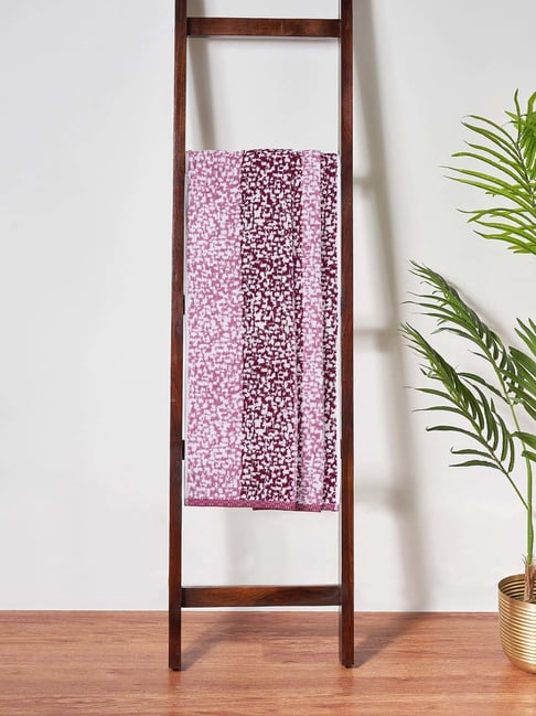 Living Scapes by Pantaloons Dusty Pink Cotton 520 GSM Bath Towel