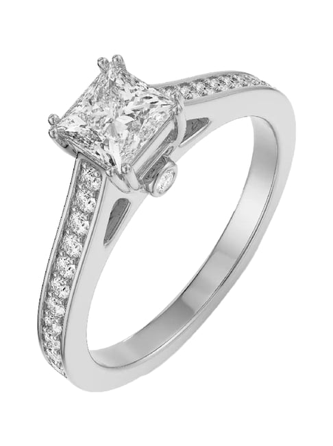 Emori 14k White Gold & Diamond Rebecca Timeless Solitaire Ring-picture-38