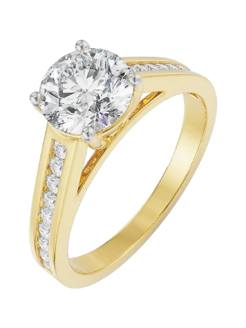 Emori 14k Yellow Gold & Diamond Vanessa Solitaire Ring-picture-20