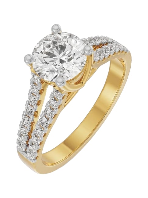 Emori 14k Yellow Gold & Diamond Ashez Ring