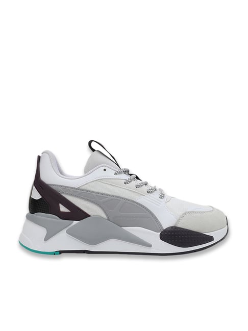 Puma White Mercedes-AMG Petronas F1 RS-X Textile Motorsport Unisex Sneakers