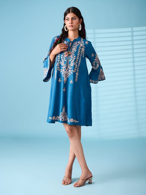 white christmas dresses Ranee's turquoise dress main image 0