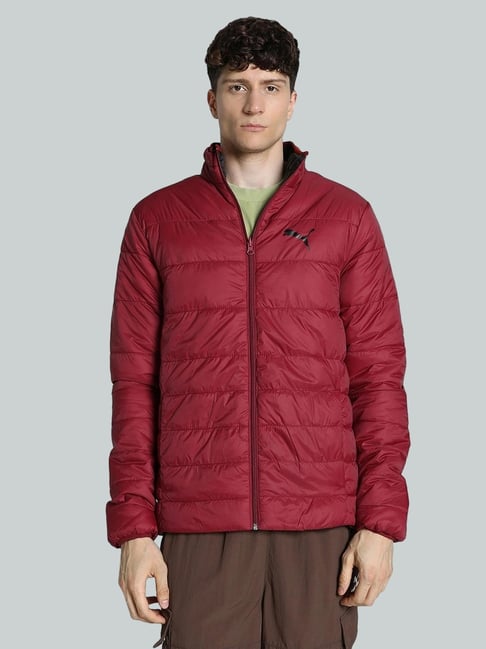 Puma Intense Red Slim Fit Puffer Jacket
