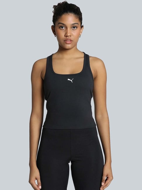 Puma Black Skinny Sports Tank Top
