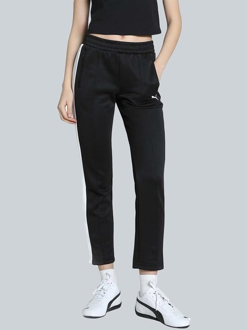 Puma Black Slim Fit Trackpants