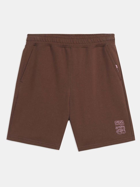 Puma Boys Chocotart Cotton Printed Shorts