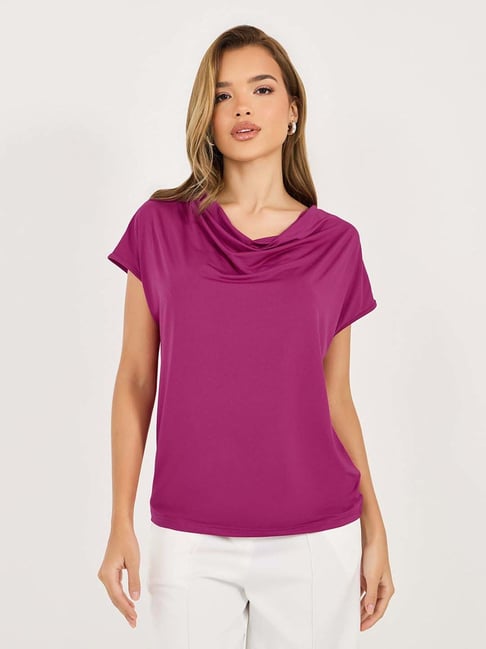 Styli Pink Plain Top-picture-34