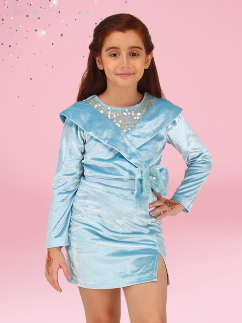 Cutecumber Girls Blue Party Dress