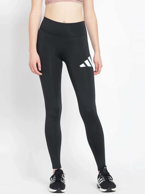 Clothing Black Adidas Gym Leggings Black Adidas Hyperglam Tights