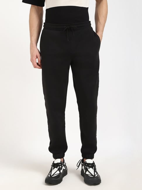 Calvin Klein Jeans Black Regular Fit Joggers