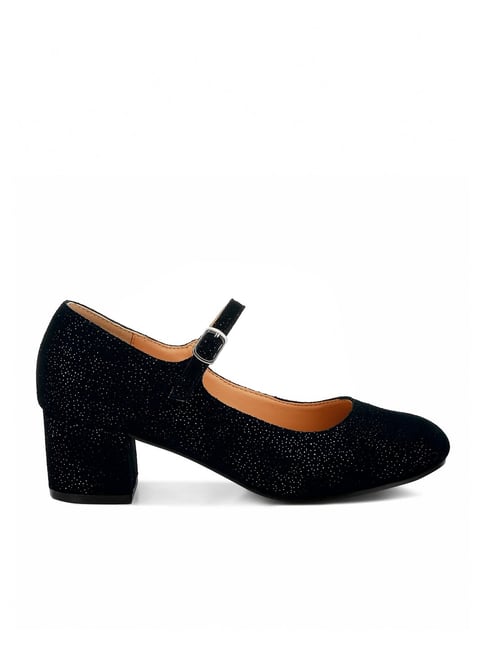 Buy Rag Co Women's Black Mary Jane Shoes for Women at Best Price