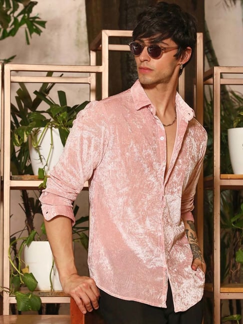 40s 50s CAMPUS ピンク レーヨンシャツ 開襟 フラップ 40s 50s CAMPUS ピンク レーヨンシャツ 開襟 フラップ