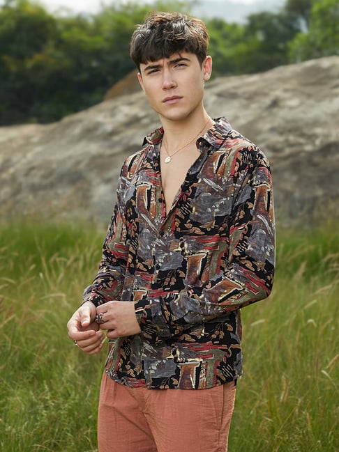 CAHOOT Multicolored Regular Fit Printed Shirt-picture-42