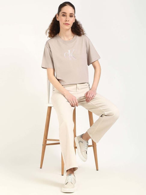 Buy Calvin Klein Jeans Atmosphere Cotton Relaxed Fit T-Shirt