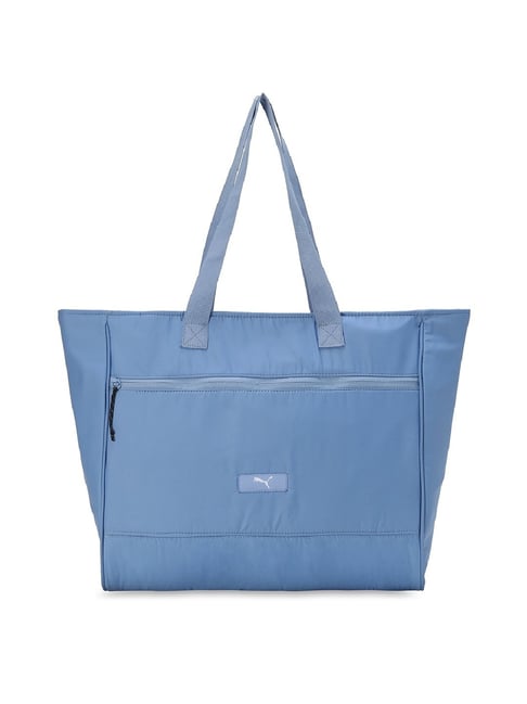 Puma Forever Blue Solid Tote Handbag