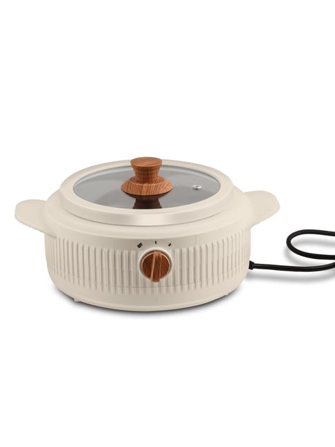 Jaypee Plus Cook Smart Electric Casserole For Reheating, Cooking & Serving White 1.5 ltr-picture-36